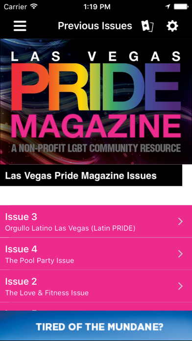 Screenshot #2 pour Las Vegas Pride Magazine