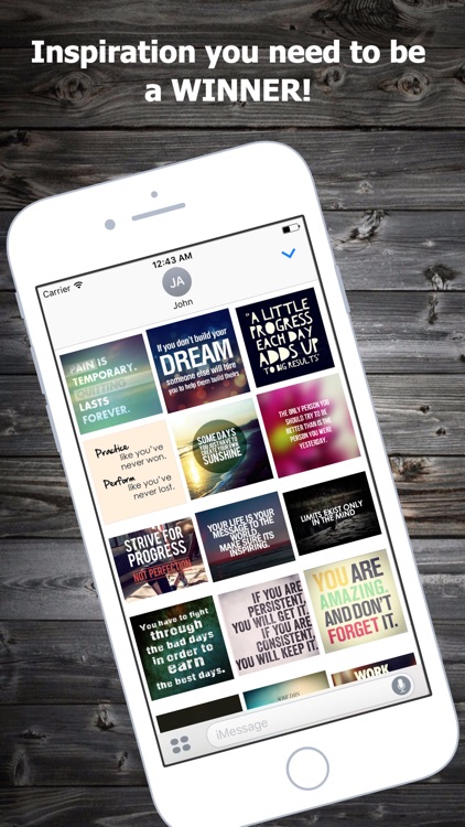 Inspirational Quotes Sticker Pack