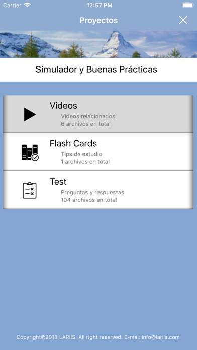 How to cancel & delete Simulador PMP Proyectos from iphone & ipad 1
