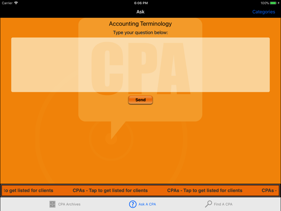 ASK A CPA Tax Answers Free screenshot