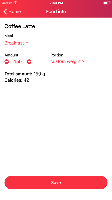 Screenshot #2 pour Fit Diary