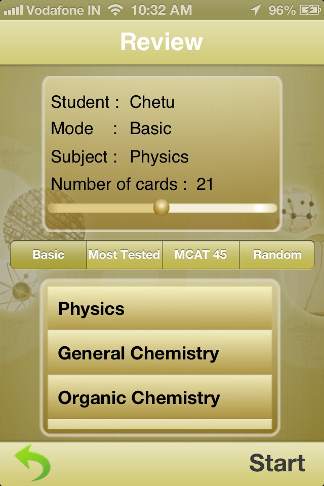 Gold Standard MCAT Flashcards screenshot 2