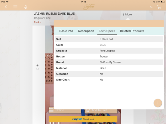 Shiffonz iPad screenshot