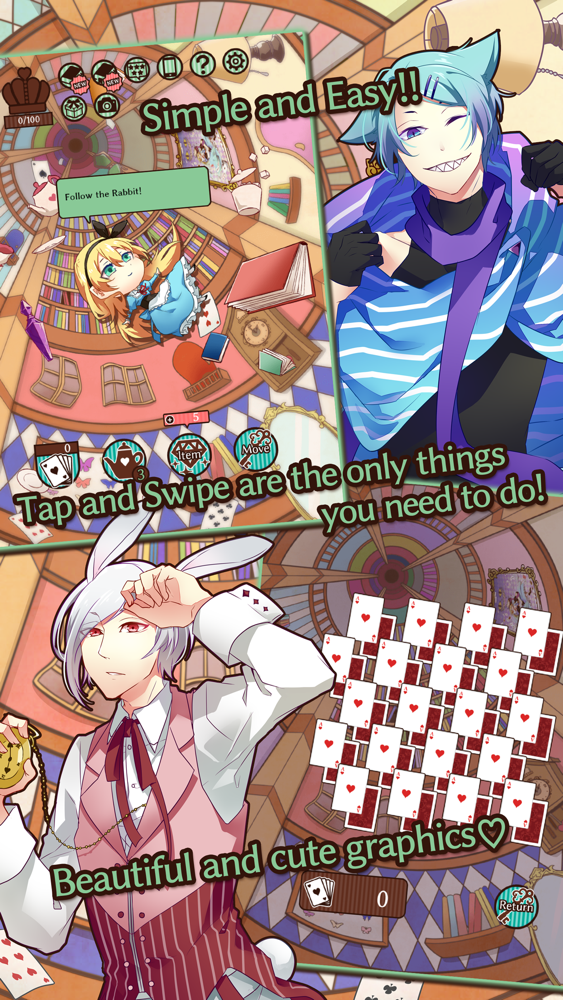 Alice And A Cat In Wonderland App For Iphone Free Download Alice And A Cat In Wonderland For Ipad Iphone At Apppure