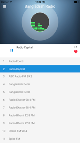 Bangladesh Radio Station Live screenshot