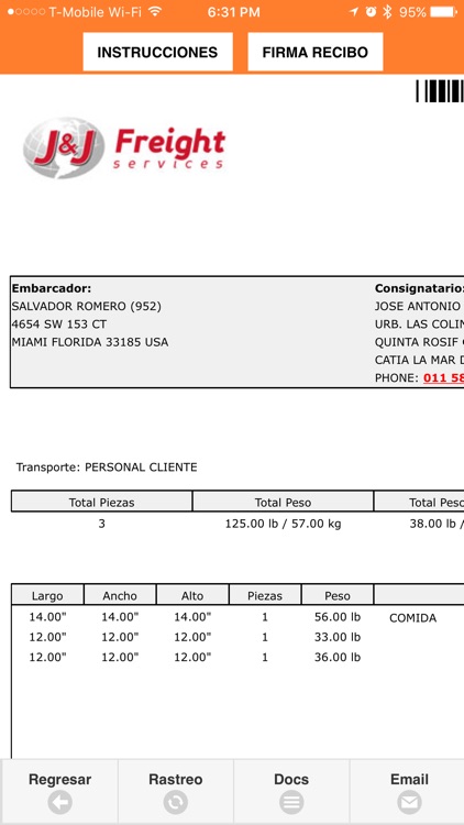 J&J Freight Mobile screenshot-4