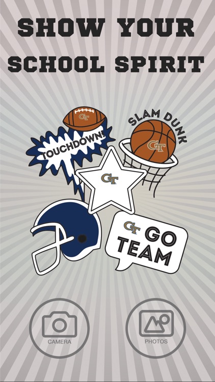 Georgia Tech Yellow Jackets Selfie Stickers