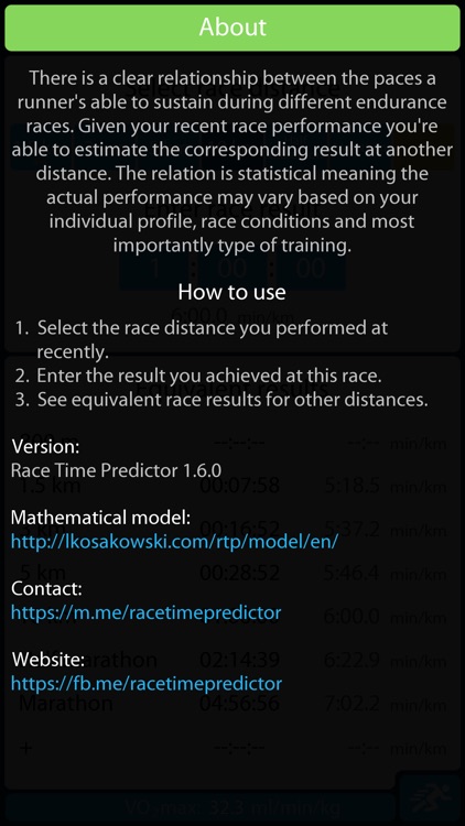 Race Time Predictor App screenshot-3