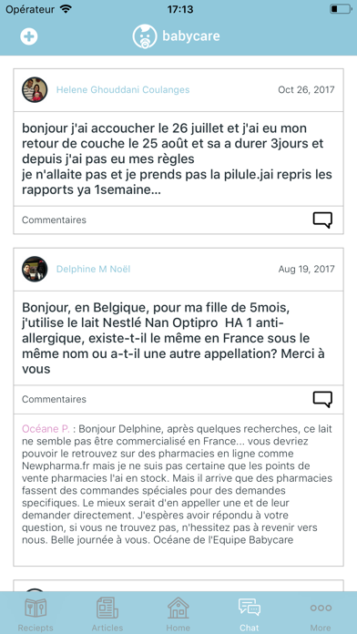 Screenshot #1 pour Club bébé