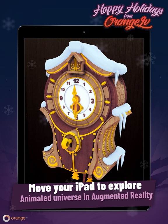 OrangeLV 12 Days of AR iPad screenshot 3 - Entertainment app