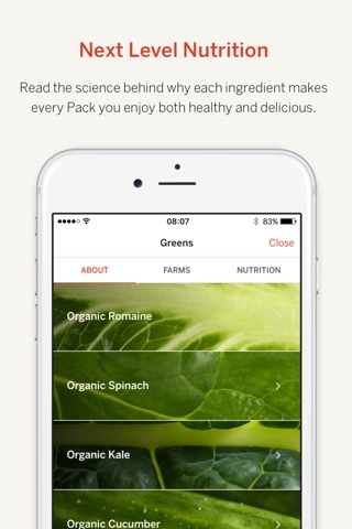 Juicero screenshot 3