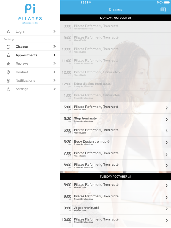 Screenshot #5 pour Pi Pilates Studio