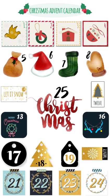 Christmas Advent Calendar Pack