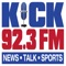 KICK 92.3 FM News-Talk-Sports
