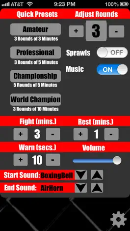 Game screenshot MMA Timer Pro apk