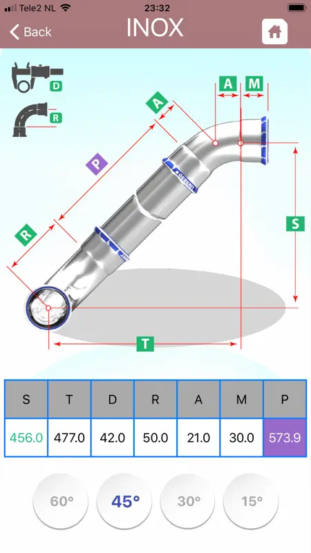 Pipefitter Mapress Calculator screenshot 5 of 6