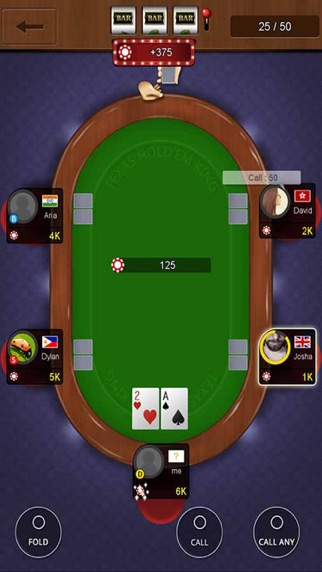 Screenshot #3 pour Texas Holdem Poker-King