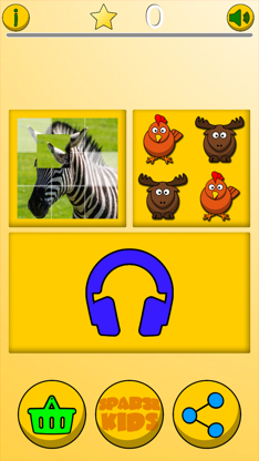 African Animals: Puzzles screenshot 1