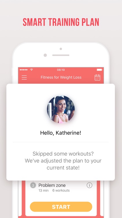 Fitness for weight loss: personalized workout plan screenshot-3