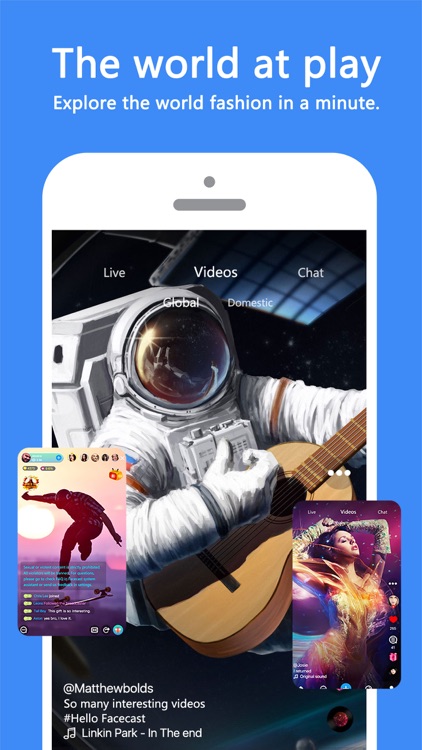Facecast- Live Stream & Videos screenshot-0
