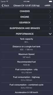 techapp for citroën iphone screenshot 4