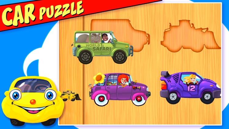 Toddler Car Puzzles