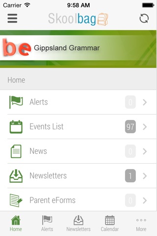 Gippsland Grammar - Skoolbag screenshot 2