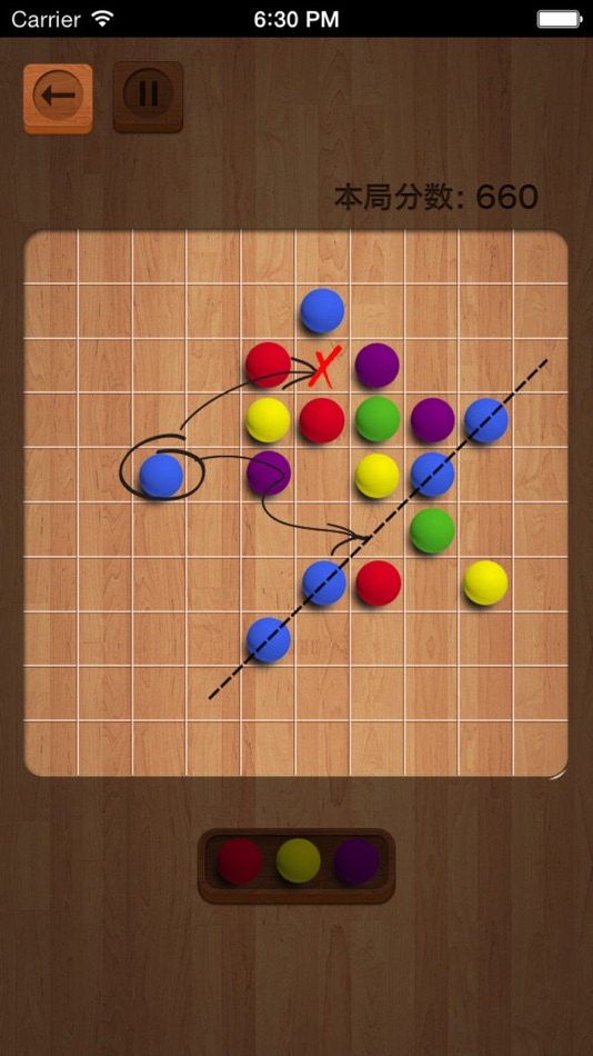 #3. Clolr Linez 10x10-Five Or More (iOS) Podle: Peng Wu