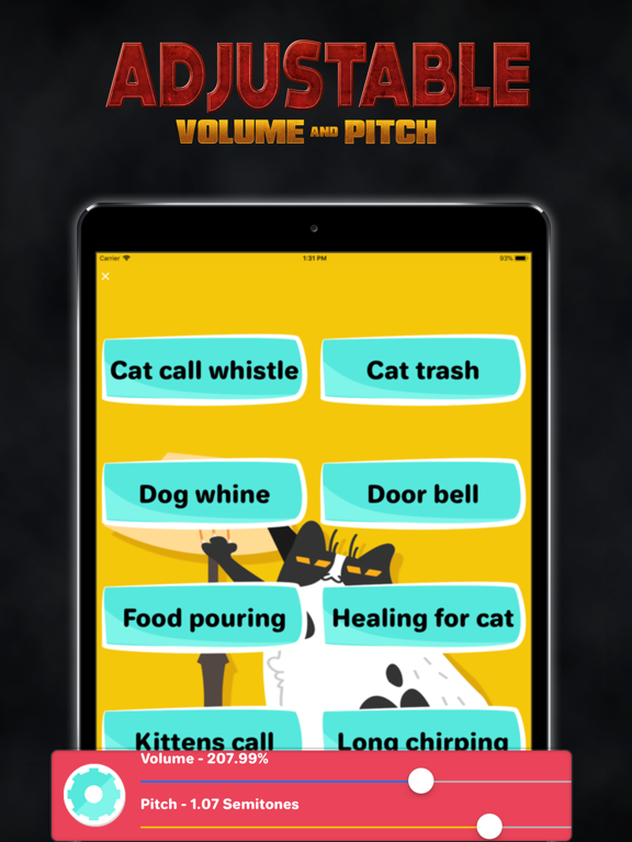 Screenshot #5 pour Cat Meow Sound & Whistle Call