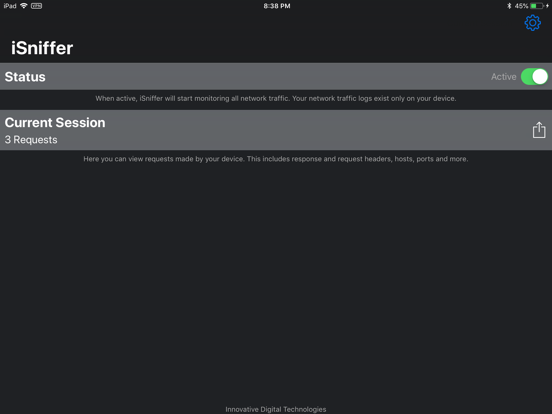 Screenshot #4 pour iSniffer