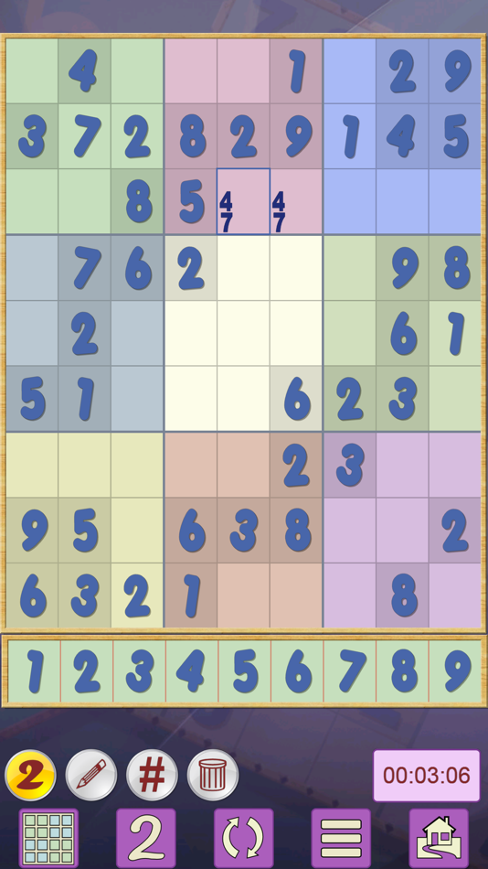 #1. Sudoku V+, soduko puzzle game (iOS) Podle: ZingMagic Limited