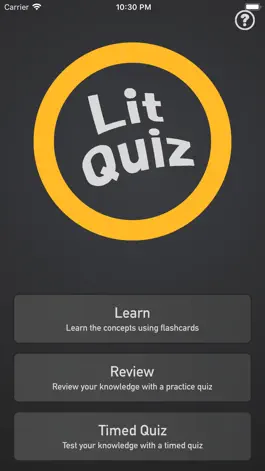 Game screenshot Literary Analysis Quiz mod apk