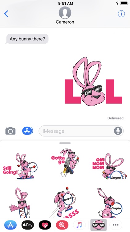 Energizer Bunny Stickers