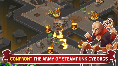 Steampunk 2 Pro: Tower Defense screenshot 1