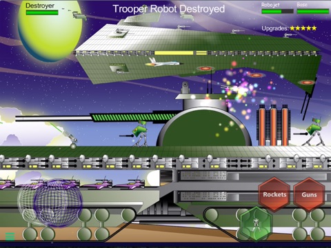 Robo Fighter LITE screenshot 2