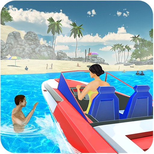 Beach Life Guard Simulator Icon