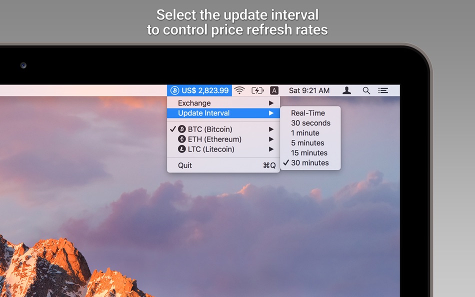 #3. CoinTicker (macOS) 由: Alec Ananian