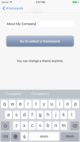 iFramework screenshot
