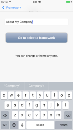iFramework screenshot 3