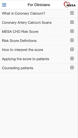 Game screenshot MESA Risk Score hack