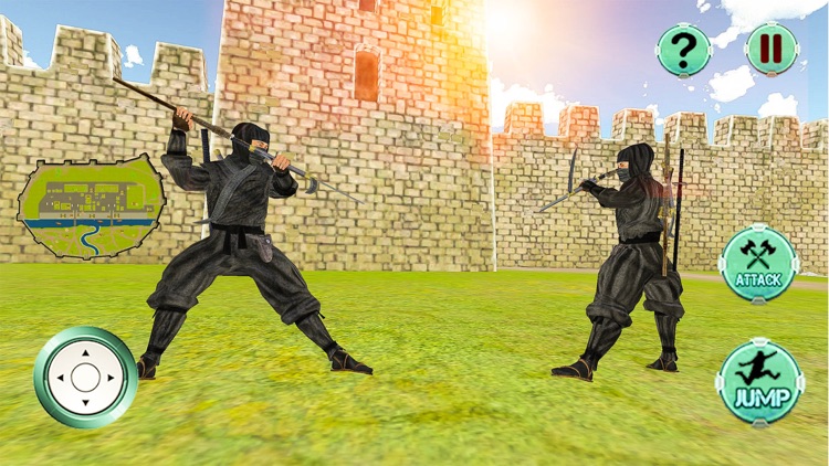 Ninja Assassin Fighter 3D screenshot-3