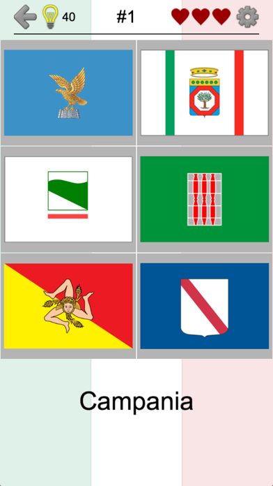 Italian Regions - Italy Quiz Screenshot