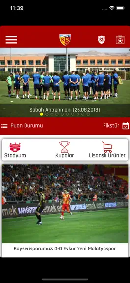 Game screenshot Kayserispor mod apk