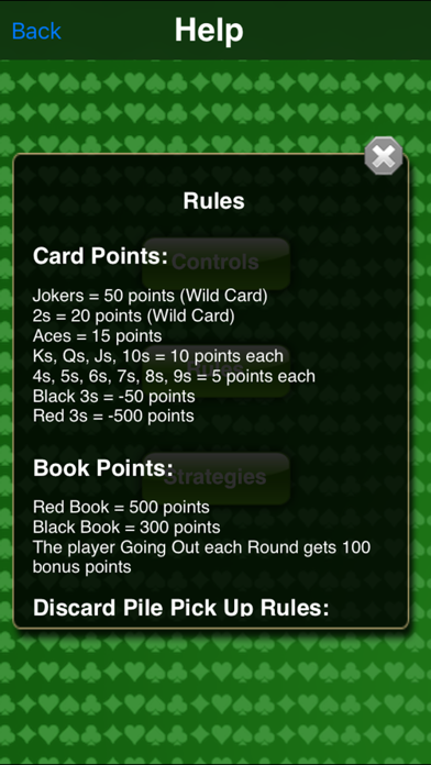 Hand and Foot Card Game Screenshot