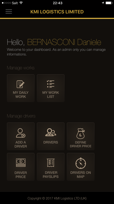 How to cancel & delete KMI Logistics from iphone & ipad 4