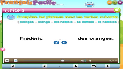 Francais Facile 1 screenshot 4