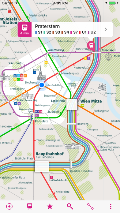 Screenshot #1 pour Vienne Rail Map Lite
