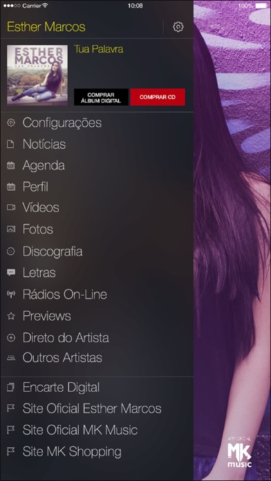 How to cancel & delete Esther Marcos - Oficial from iphone & ipad 3
