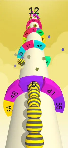 Game screenshot Helix Snake vs Twisty Block 3D mod apk