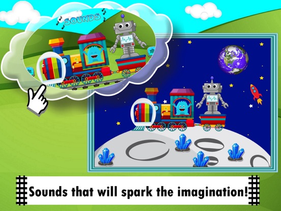 Train spelletjes voor kinderen iPad app afbeelding 2